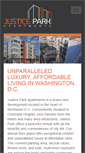 Mobile Screenshot of justiceparkapartments.com